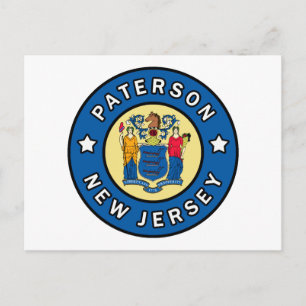 Paterson New jersey Vykort
