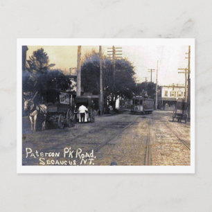 Paterson Plank Rd., Secaucus, New jersey, Vintage Vykort