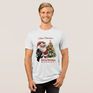 Paterson Scottie Hund Julafton Personlig T Shirt