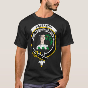 Paterson Vapensköld Tartan Klan Scottish Klan T Shirt