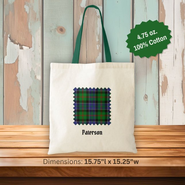 Patersonklanens Tartan Tygkasse (Skapare uppladdad)