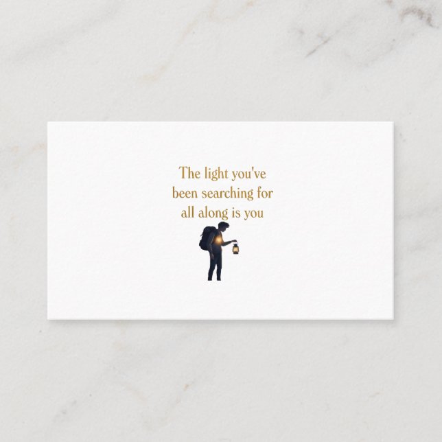 Path To Mindfulness And Success Collection  Visitkort (Framsida)