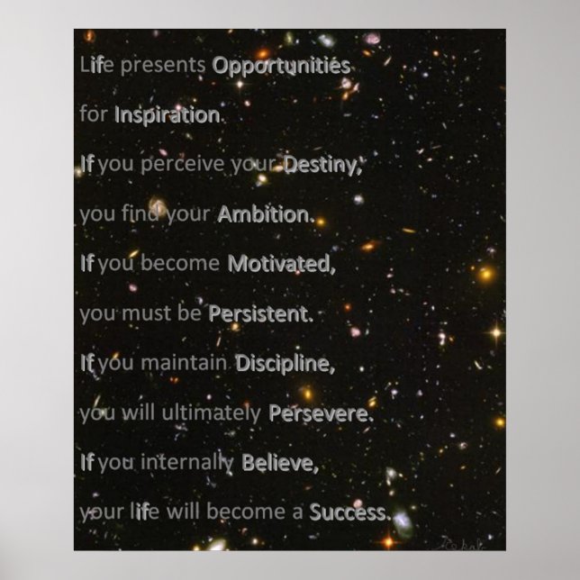 Path to success poster (Framsidan)