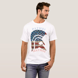 Pathei Mathos Americana upplaga Tee