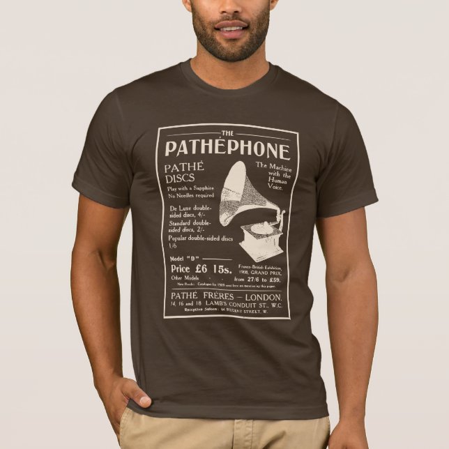 Pathephone Tee (Framsida)