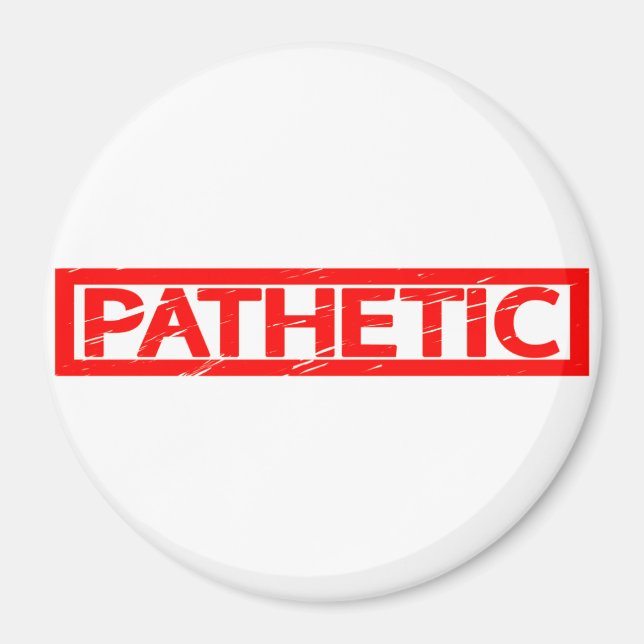 Pathetic Frimärke Magnet (Framsidan)