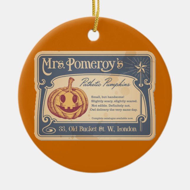 Pathetic Pumpkins Ornament (Framsidan)