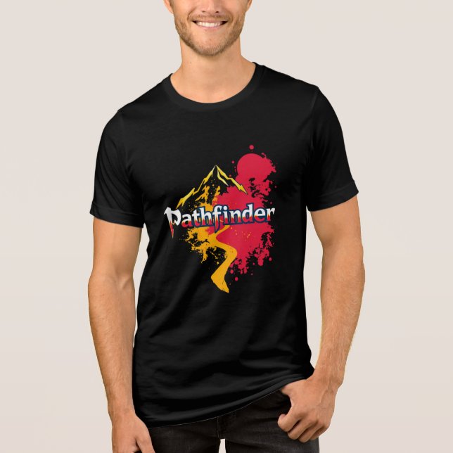 Pathfinder Adventure Trail  T Shirt (Framsida)