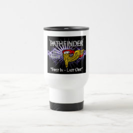 Pathfinder-bricka-"First in Last Out" ("först in s Resemugg
