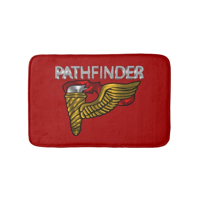Pathfinder-märke med ”Pathfinder-text” Badrumsmatta (Framsidan)