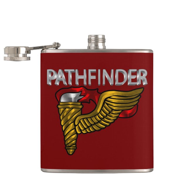 Pathfinder-märke - ”Pathfinder”-flaska Fickplunta (Öppnad)