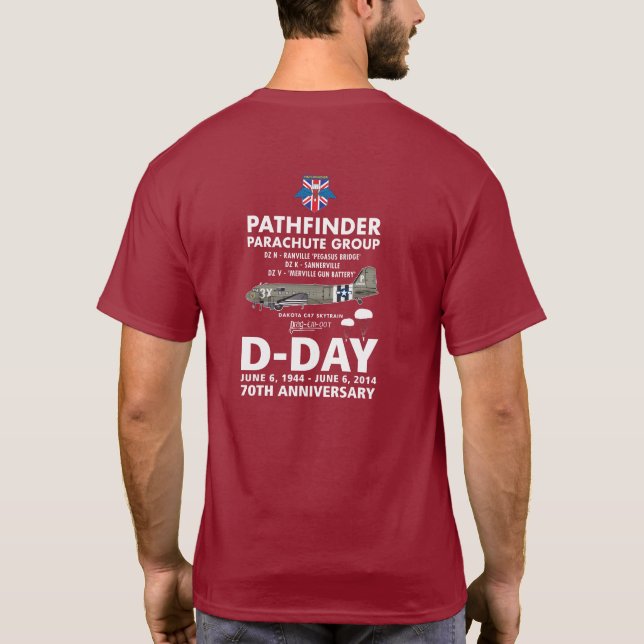 PATHFINDERFALLSKÄRMGRUPP T SHIRT (Baksida)