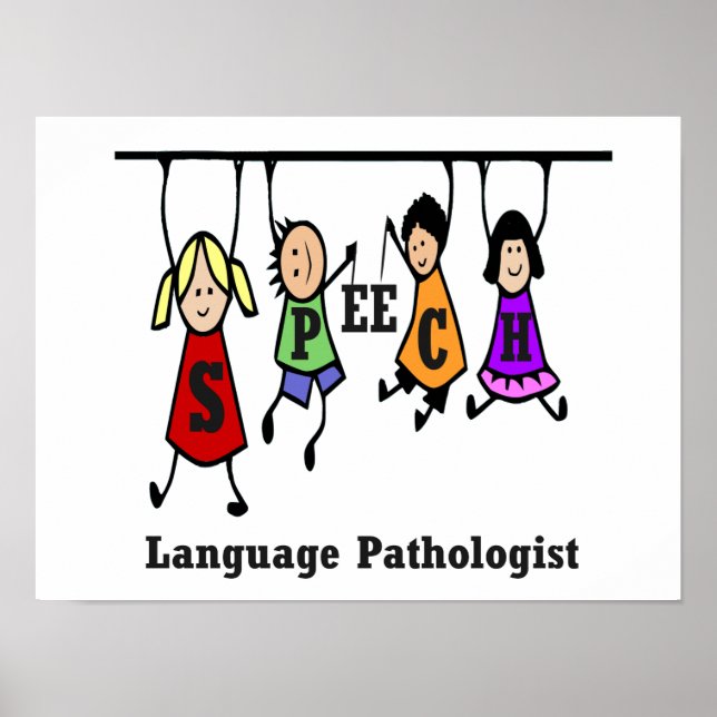 Patholog Kids på Tal-språk Poster (Framsidan)