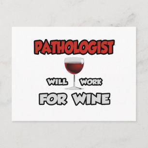 Patholog ... Kommer att arbeta för Vin Vykort
