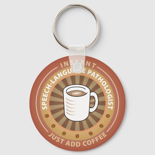 Patholog på Tal-språk Nyckelring (Framsida)