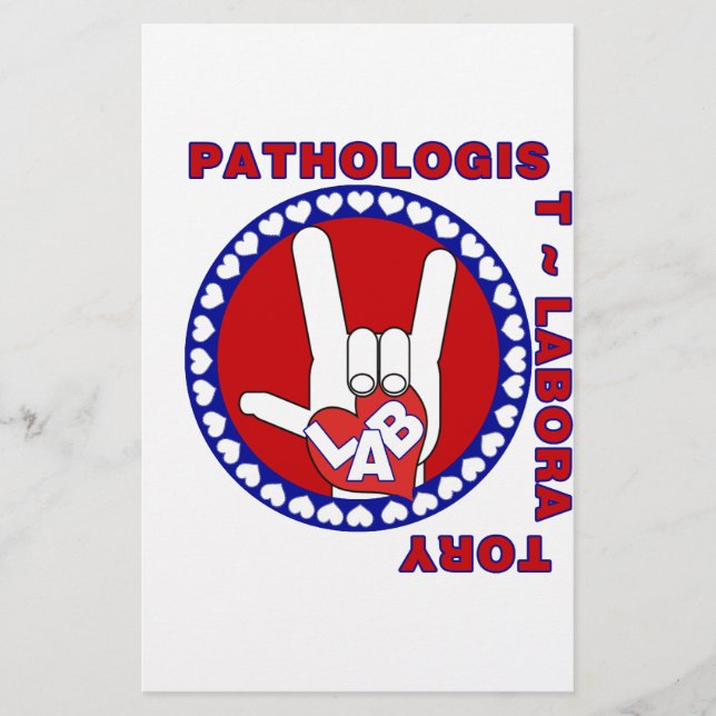 PATHOLOGIST SQUARE ASL KÄRLEK LOGOTYP (Framsida)