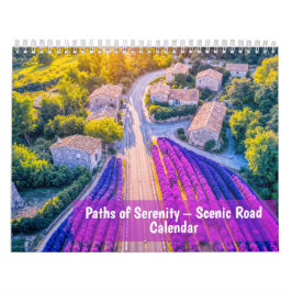 Paths of Serenity – 2026 Scenic Road Calendar Kalender