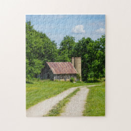 Pathway genom en grupp pussel