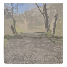 Pathway Home Queen Storlek Duvet Cover