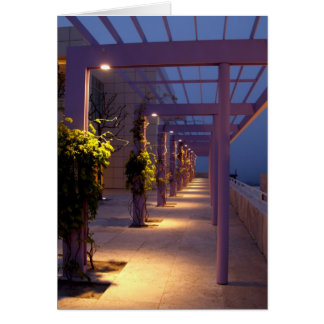 Pathway på Dusk Hälsningskort