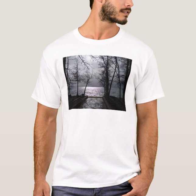 Pathway till Sjö Tahoe T Shirt (Framsida)