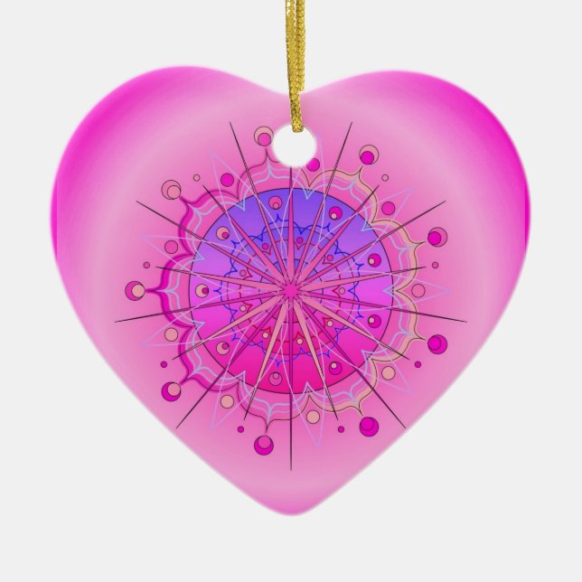 Patience61 Julgransprydnad Keramik (Framsidan)