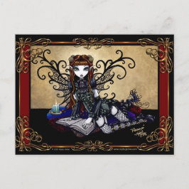 "Patience" Gothic Fairytale Postcard Vykort