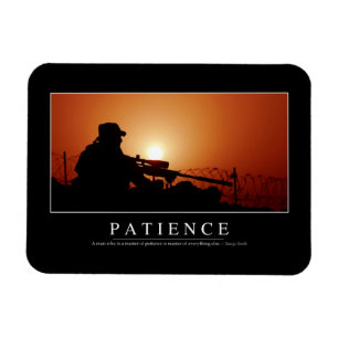 Patiens: Inspirera citationstecken Magnet