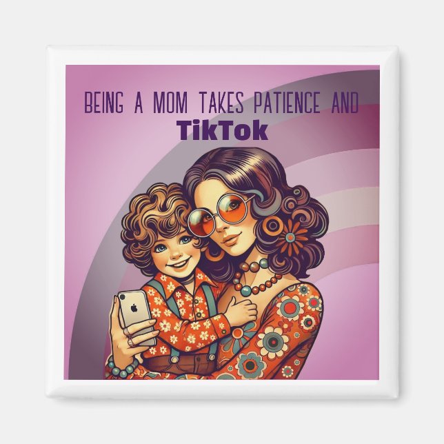 Patiens och tiktokens magnet (Framsidan)