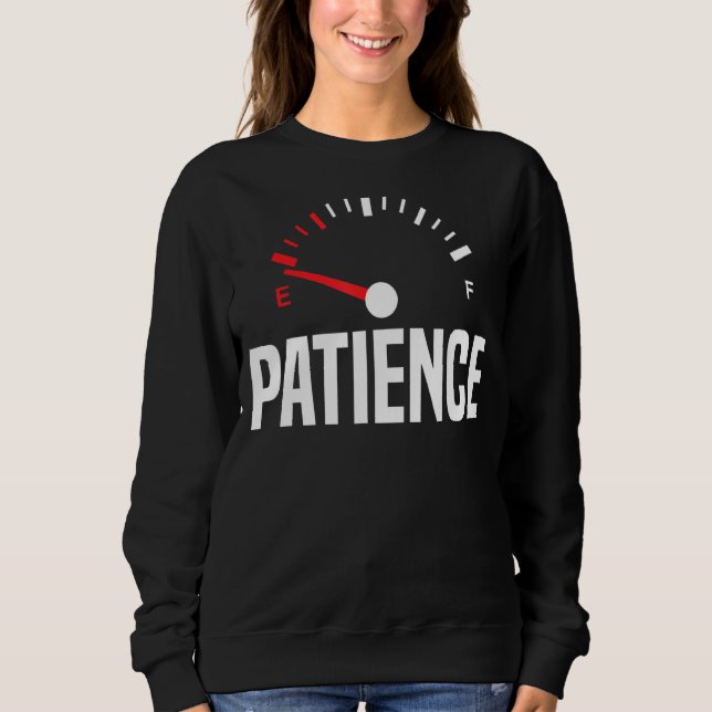 Patiens på tomhet på tomhet, ynklig, utfattig Sarc T Shirt (Framsida)