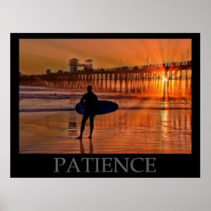Patiensaffisch Poster