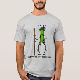 Patiensgräshoppan med bemannar t shirt