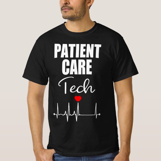 Patient Care Tech Gift  T Shirt (Framsida)