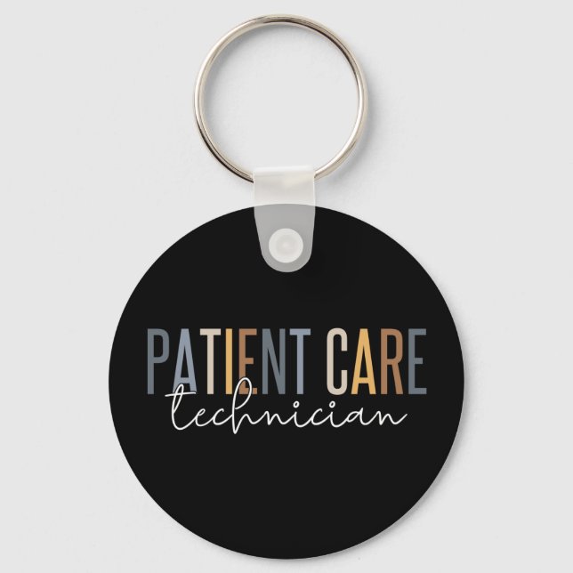 Patient Care Technician PCT-gåvor Nyckelring (Framsida)