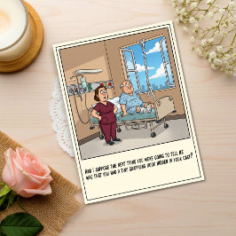 Patient försöker rymma från sjukhus för att tillfr vykort