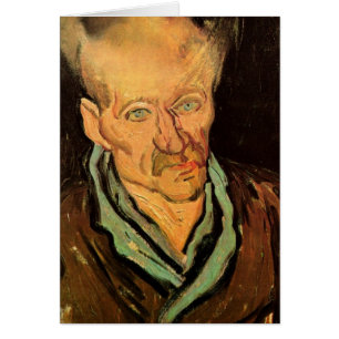 Patient på Saint-Paul-sjukhuset av Vincent van Gog Hälsningskort