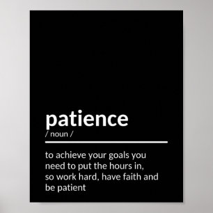 Patientcitat Poster