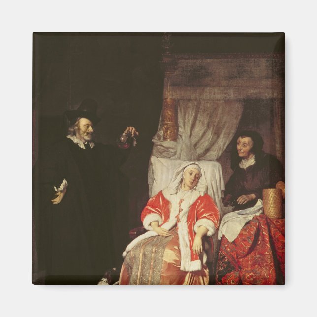 Patienten och Doktor, 1660-talet Magnet (Framsidan)