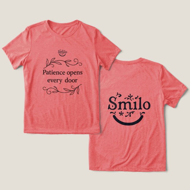 Patienten öppnar varje dörrkvinnas T-shirt (Design fram och bak)