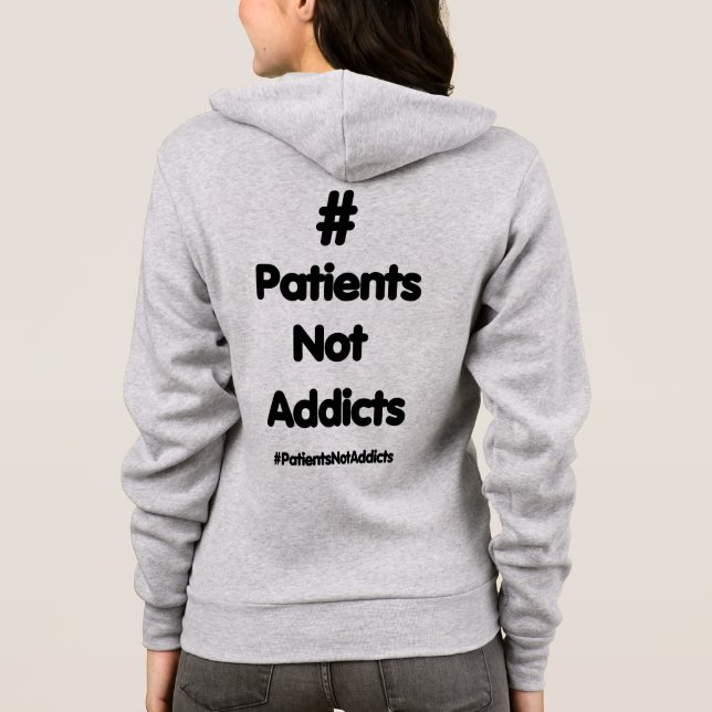 #PatienterNotAddicts Tröja (Baksida)