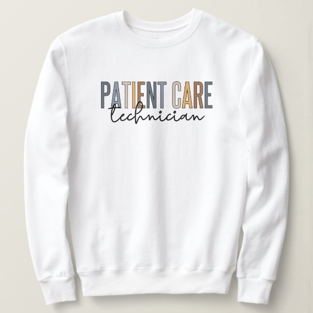 Patientvårdstekniker PCT-gåvor T Shirt (Design framsida)