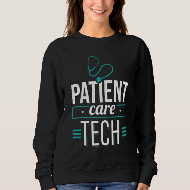 Patientvårdstekniker PCT Sjukvårdsapparat 3 T Shirt (Framsida)