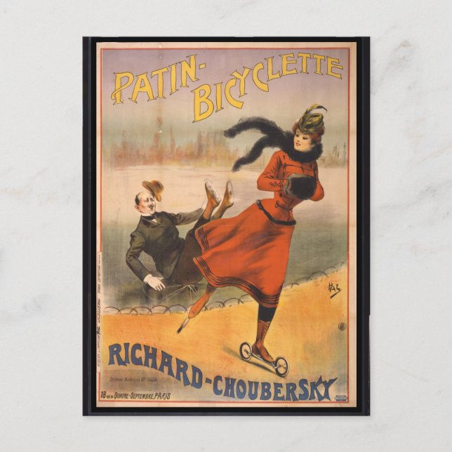 Patin - bicyklett vykort (Framsida)