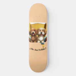 Patineta "Amigas peluditas" Mini Skateboard Bräda 18,5 Cm