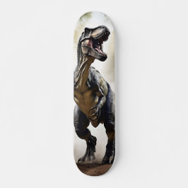 Patineta Tiranosaurio Rex Agresivo Depredador Mini Skateboard Bräda 18,5 Cm