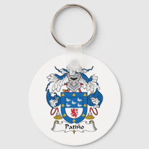 Patino Family Crest Nyckelring