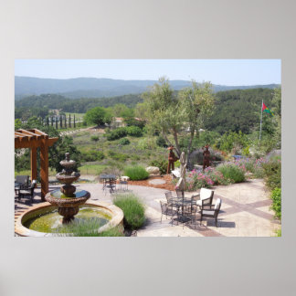 Patio Croad Taste Room, Paso Robles Poster