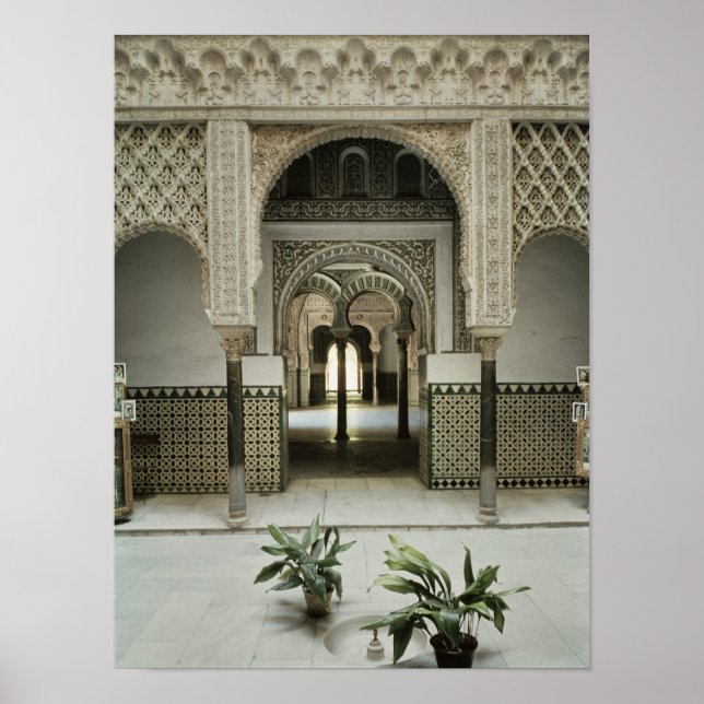 Patio de las Munecas, 12:e-1400-talet Poster (Framsidan)