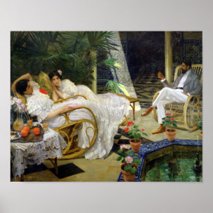 Patio Poster
