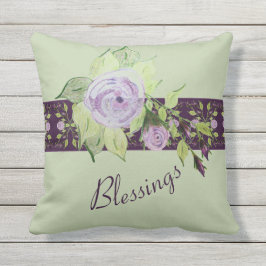 Patioaccinering vid Lila och Grönt Kudde